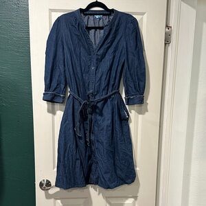 Draper James Chambray Shirt Dress